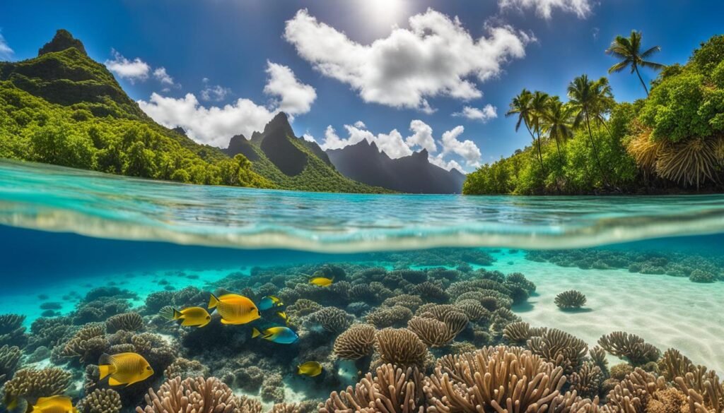 Bora Bora underwater paradise