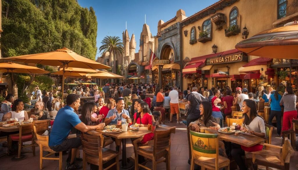 Universal Studios Hollywood Dining and Shopping