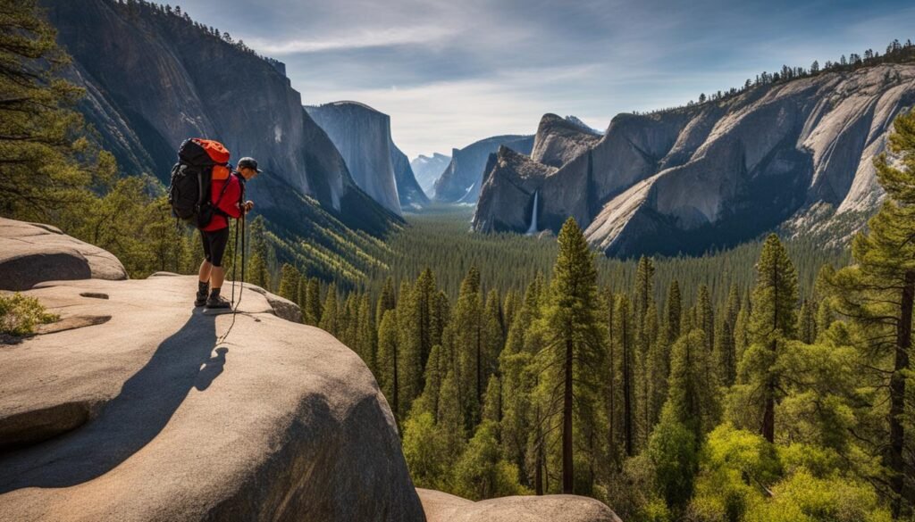 Yosemite hiking trails