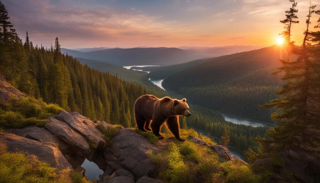 bear tracking in california