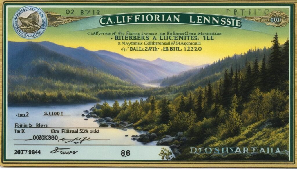 fishing license california