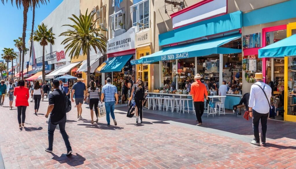 long beach dining and shopping