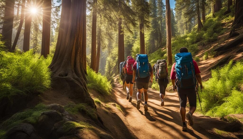 outdoor activities in Southern California forests