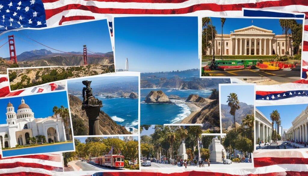 patriotic landmarks in california