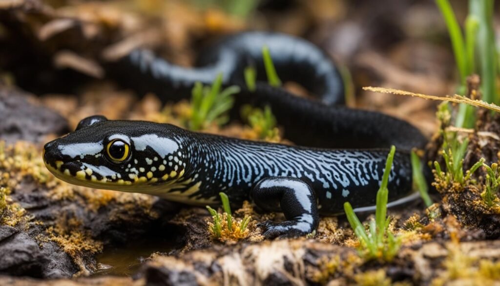 salamander habitat in california