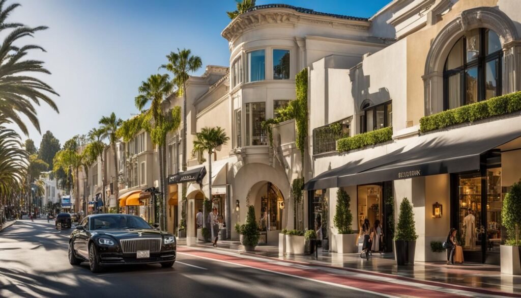 shopping in beverly hills