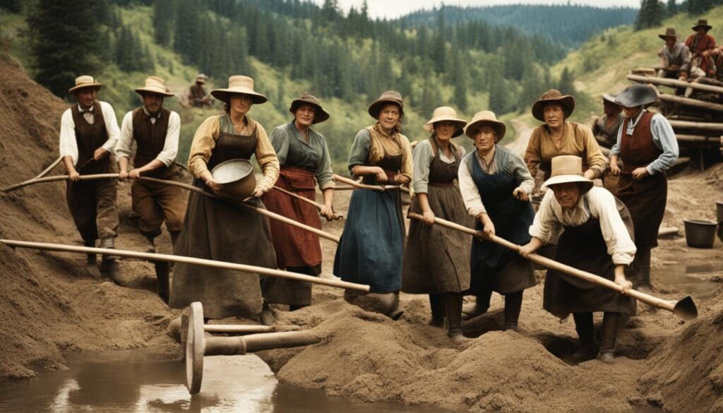 women in nineteenth-century western mining towns