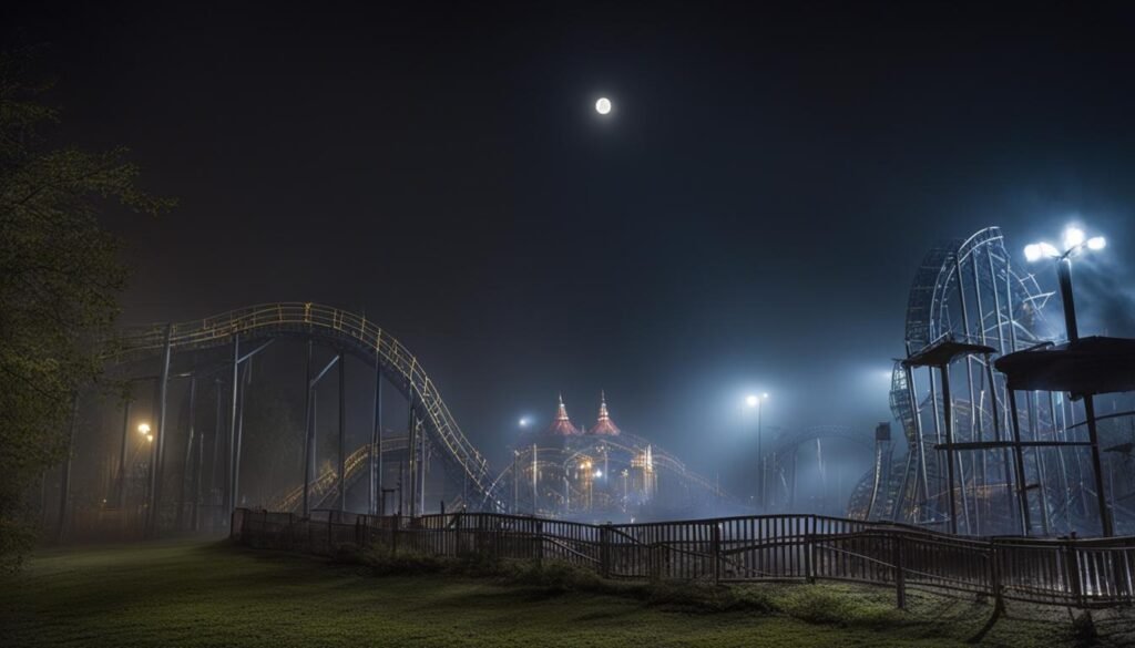 Haunted theme parks