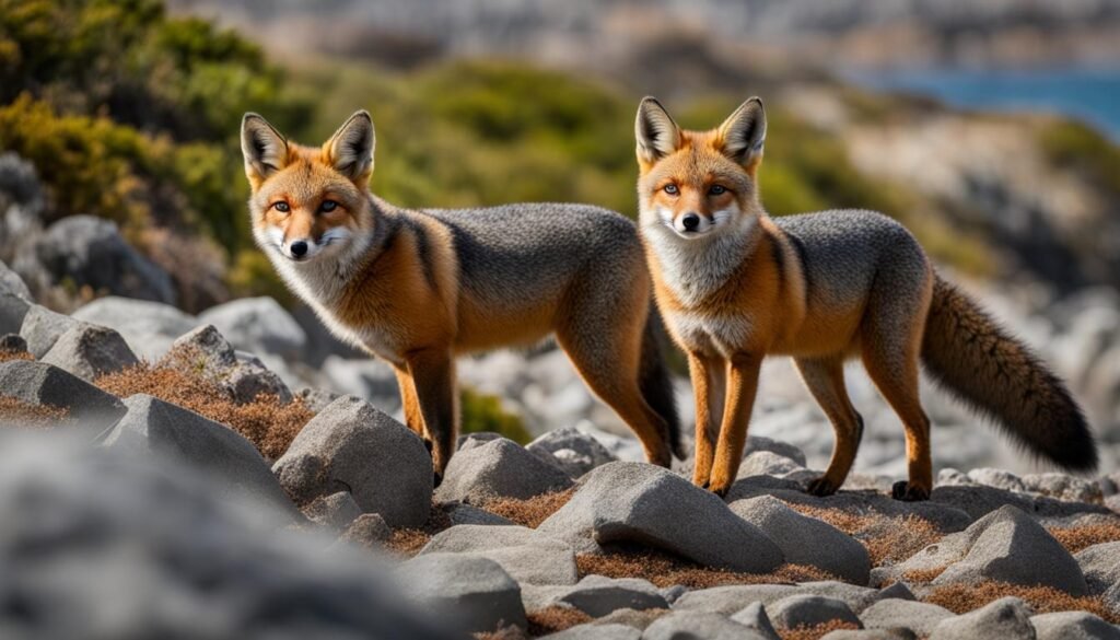 Island Foxes in California