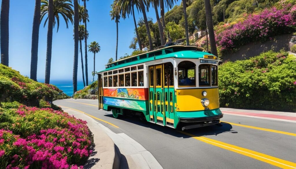 Laguna Beach trolley