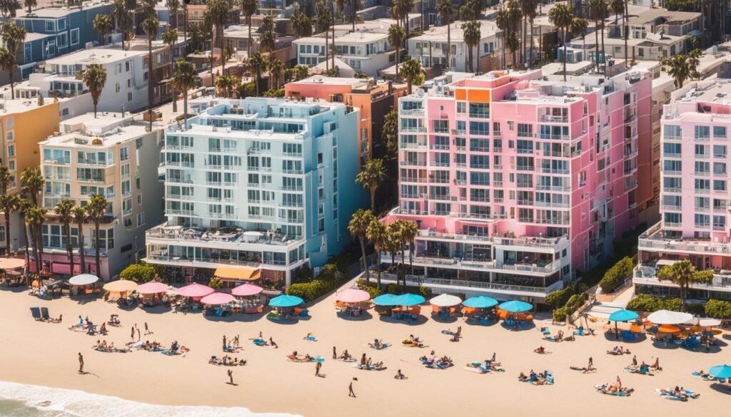 Popular Tourist Accommodations in Santa Monica