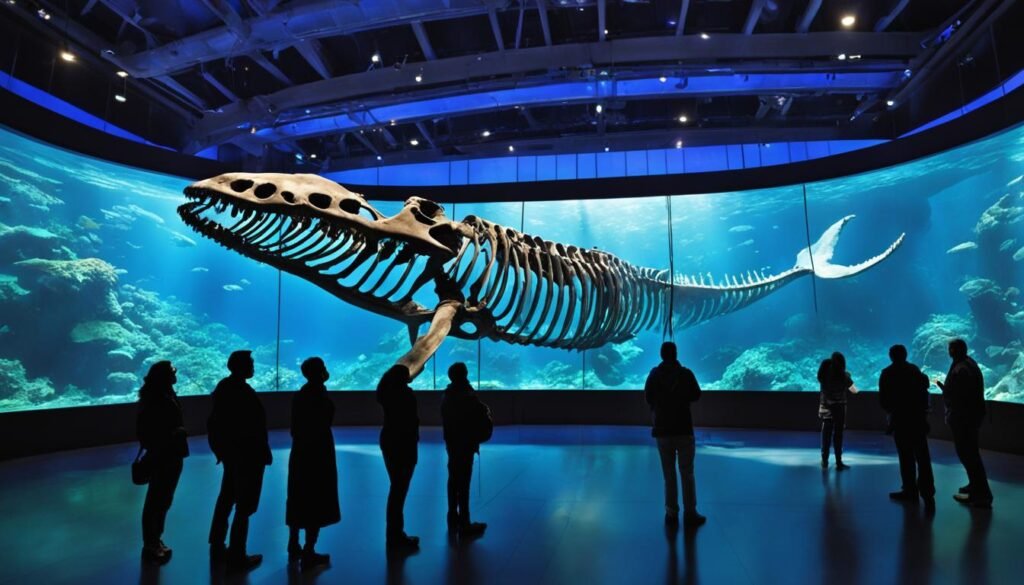 Whales: Giants of the Deep exhibit at the Academy of Sciences