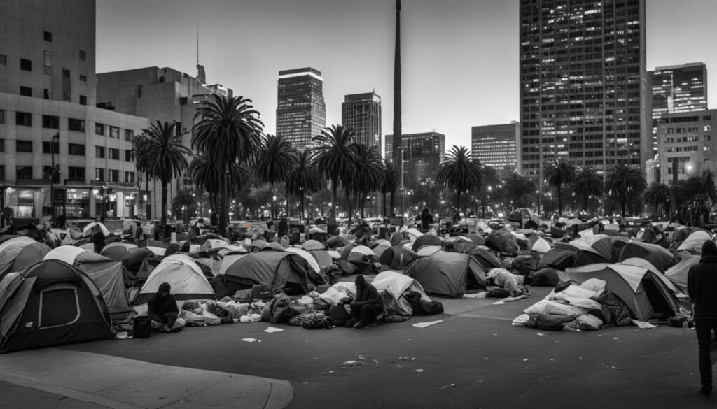 california homeless population
