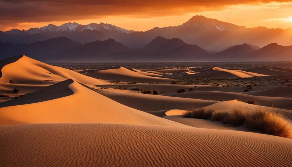 death valley national park in california