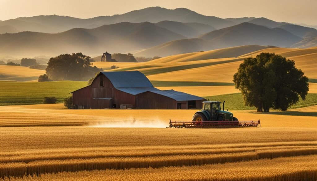 farming towns in california