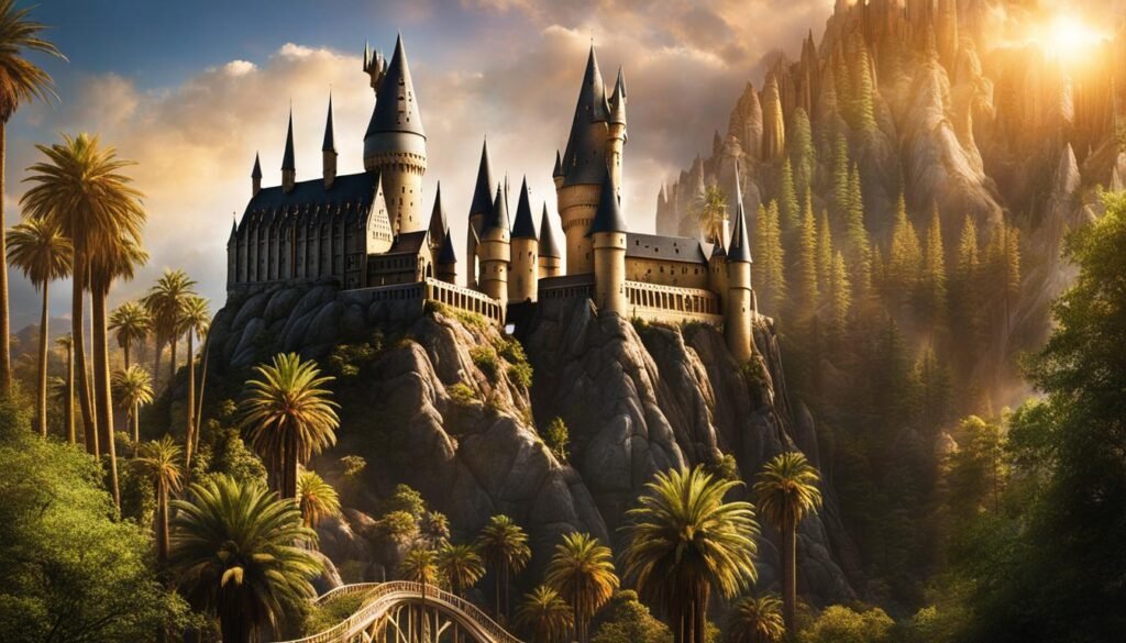 harry potter attractions in california