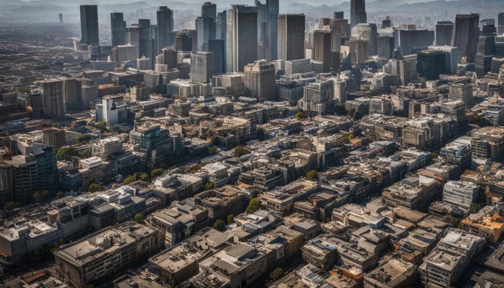overcrowded cities in california