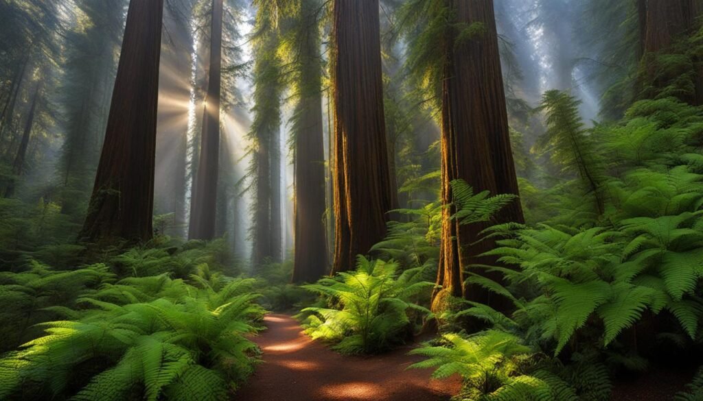 redwoods of california