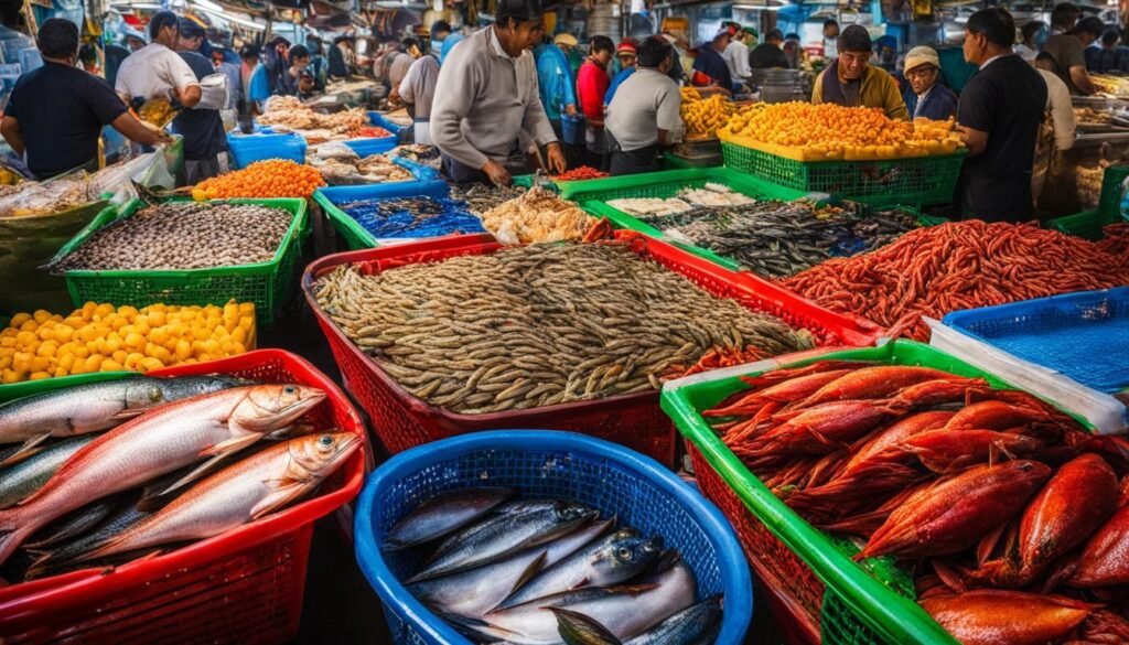 seafood market santiago