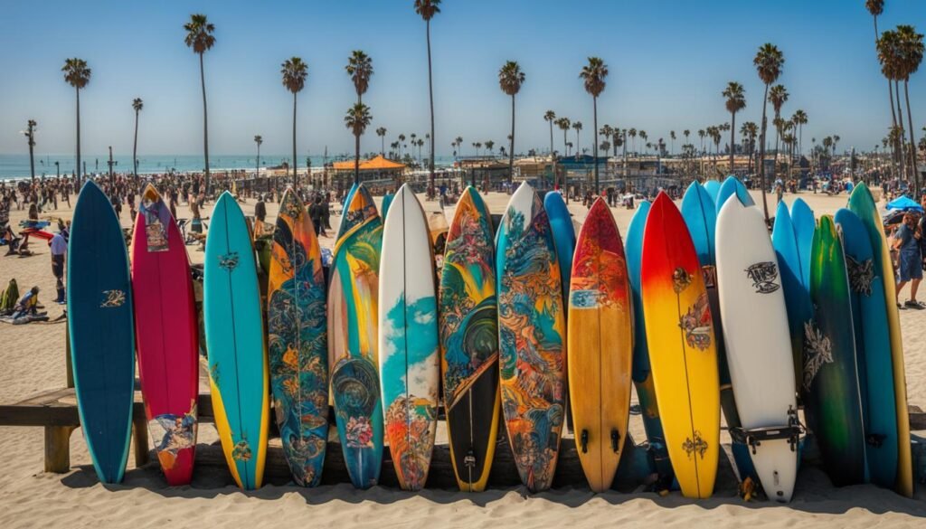 surf culture in Venice Beach