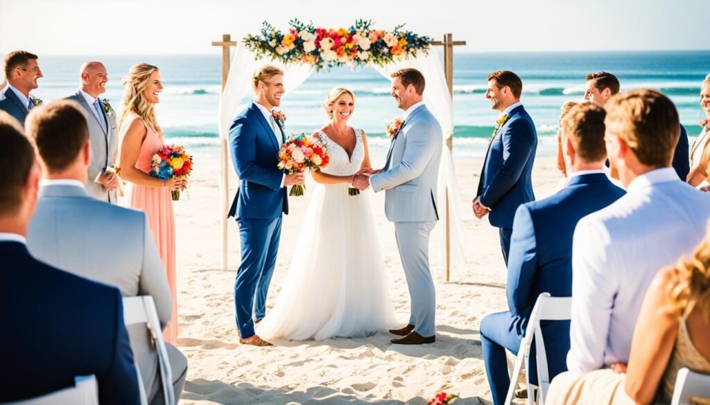 beachfront weddings at Coronado Beach