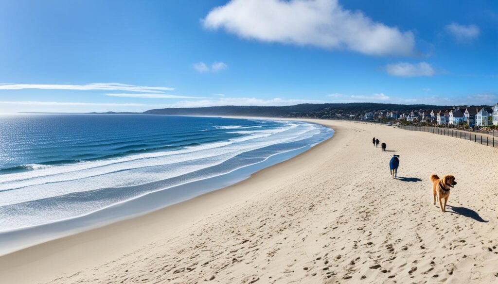 best walking beaches in california