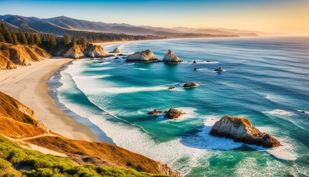 hidden beaches on the California coast