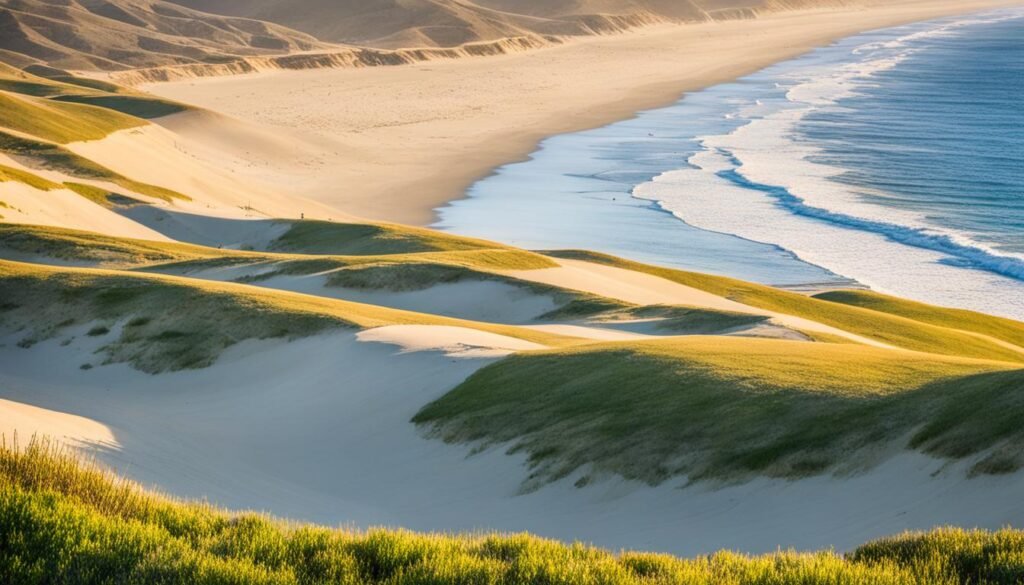 sand dunes in pismo state beach