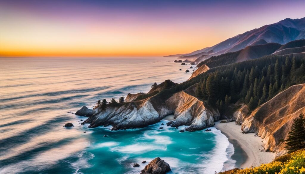 scenic beauty of Big Sur