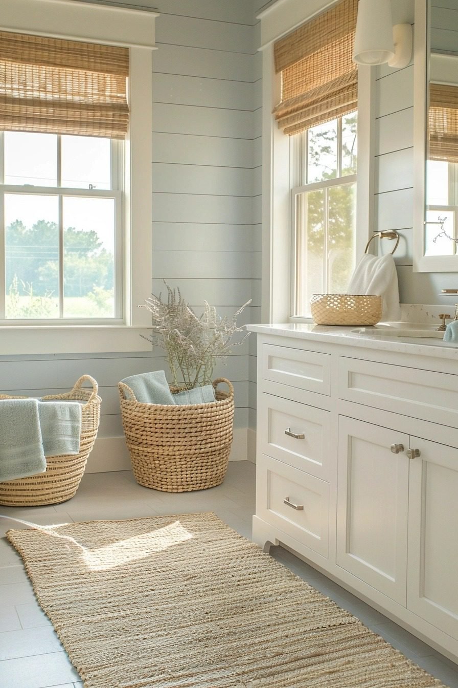 29 Coastal Theme Bathroom Decor Ideas - Learn California