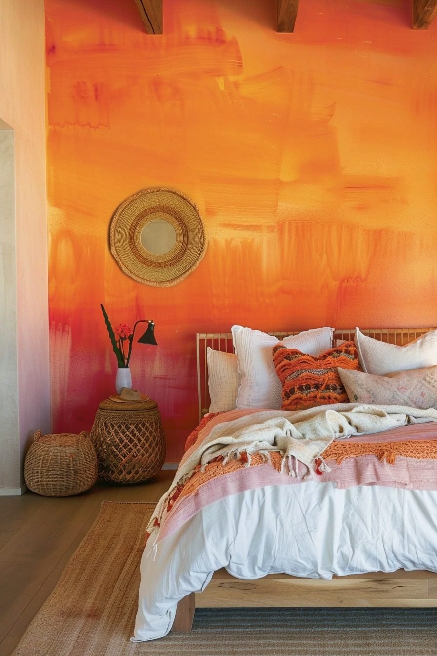 29 Chic Boho Bedroom Accent Wall Ideas To Transform Your Space - Learn ...