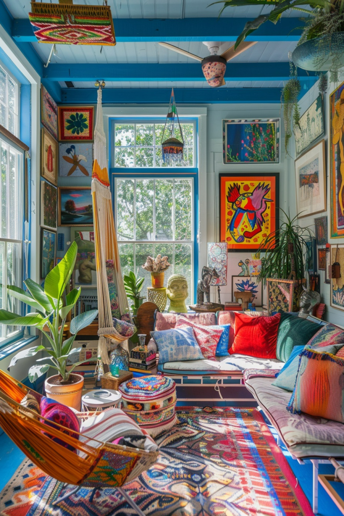 Creative Boho Art Studio