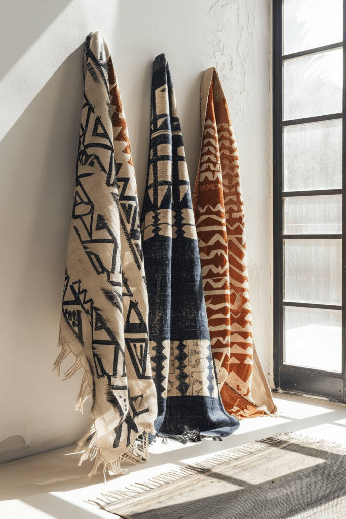 Bold Tribal Window Accents