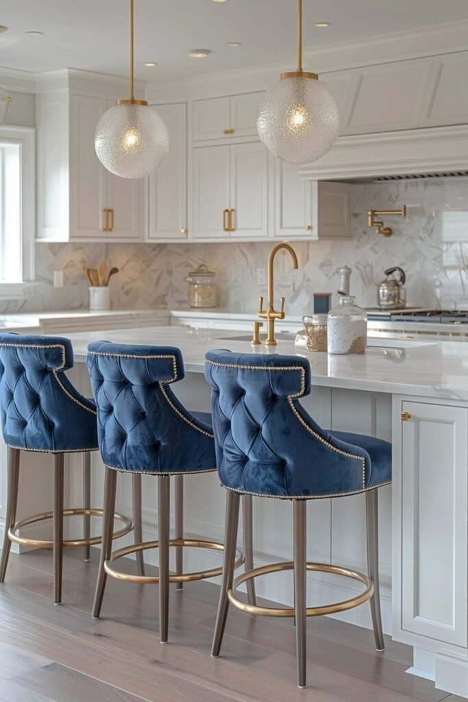 Coastal Elegance Bar Stools