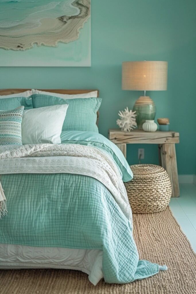 Oceanic Textures Bedroom