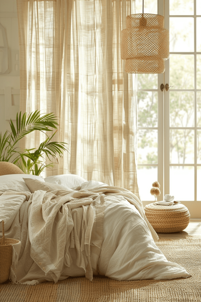 Natural Rattan Curtains