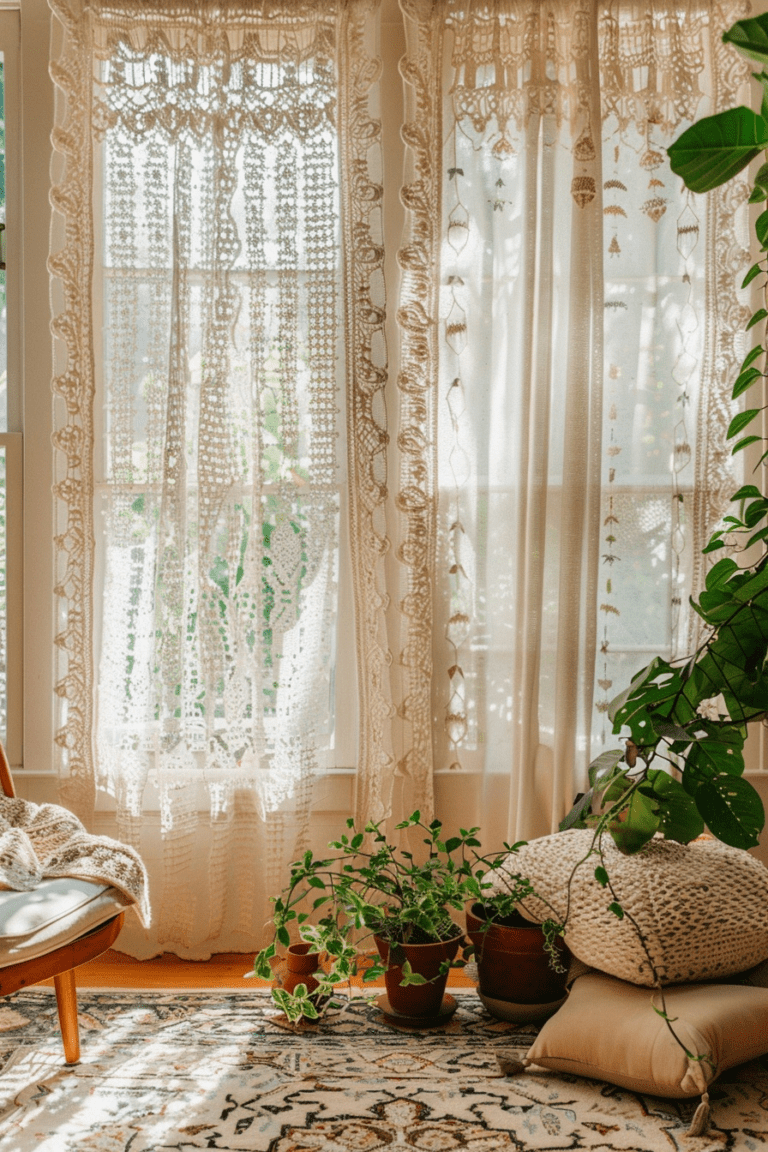 29 Boho Bedroom Curtain Ideas To Elevate Your Space With Effortless Charm - Learn California