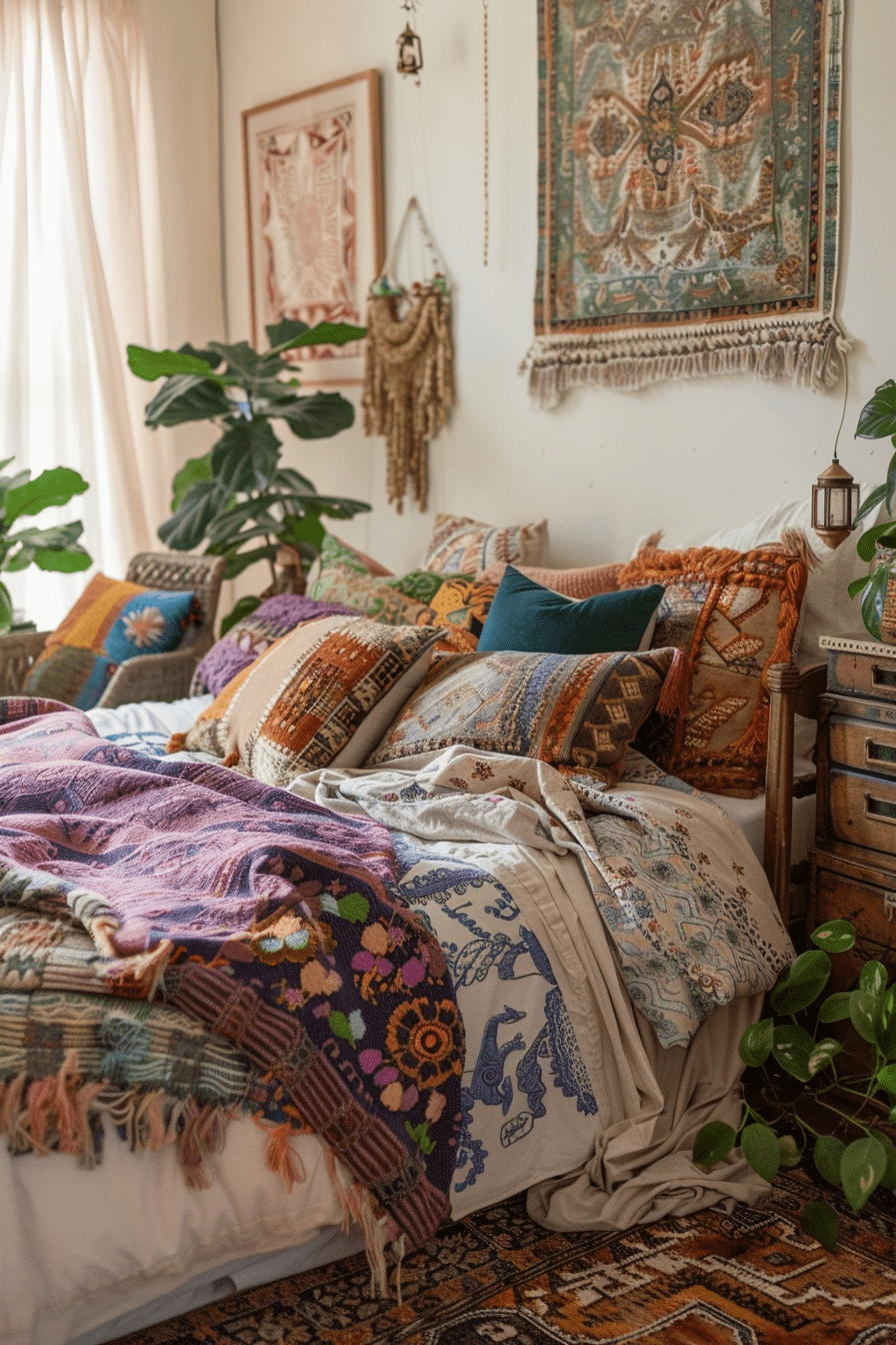 29 Creative Cozy Boho Style Bedroom Ideas For Your Eyes Only - Learn ...