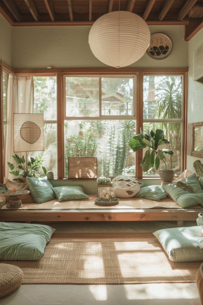 Tranquil Boho Zen Space