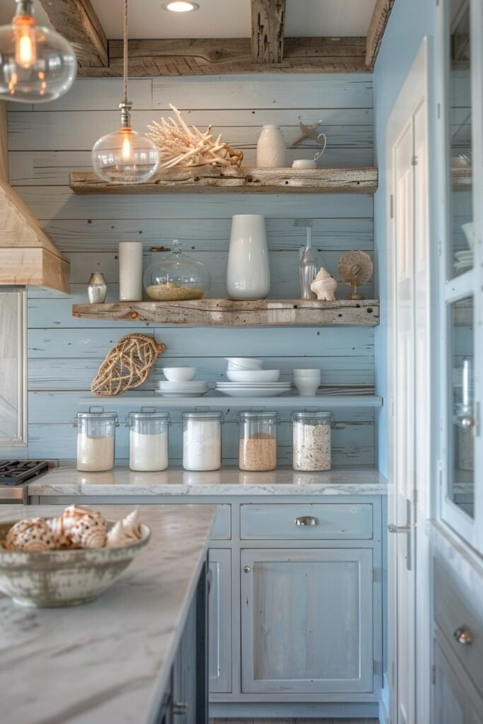 Driftwood Inspired Shelving