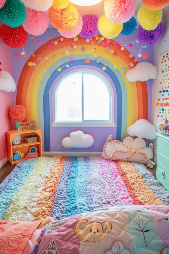 Radiant Rainbow Play Space