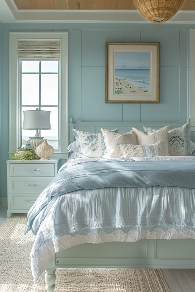 Coastal Artistry Bedroom