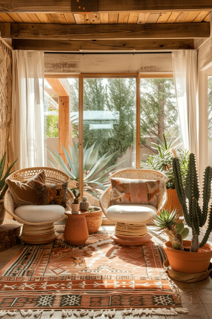 Desert-Inspired Boho Lounge