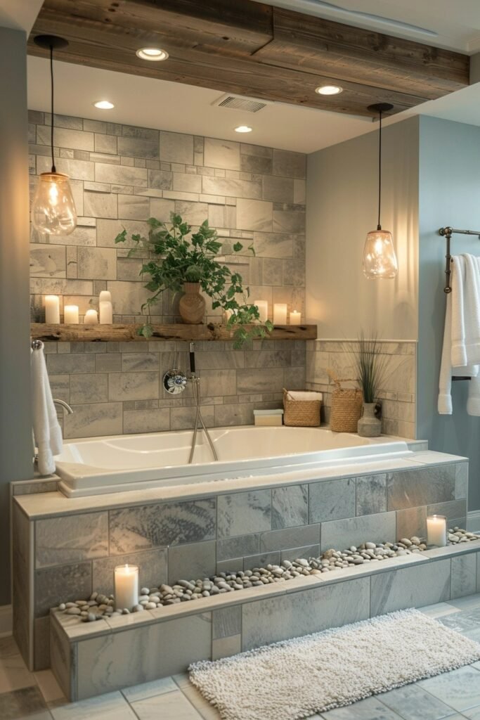 coastal inspired bathroom