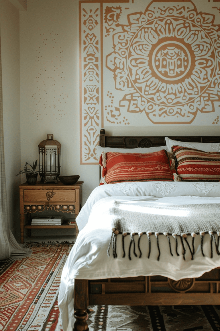 29 Chic Boho Bedroom Accent Wall Ideas To Transform Your Space Learn 