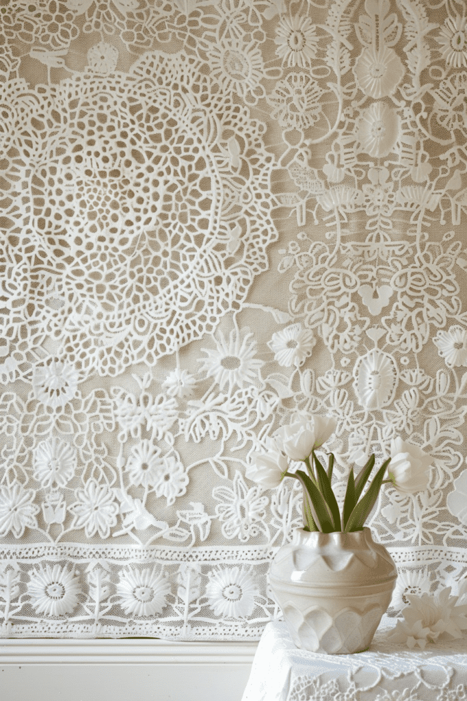 Lacy Romance Boho Wall