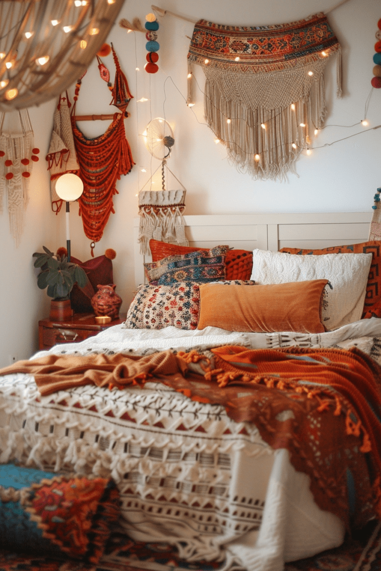 29 Creative Cozy Boho Style Bedroom Ideas For Your Eyes Only - Learn ...