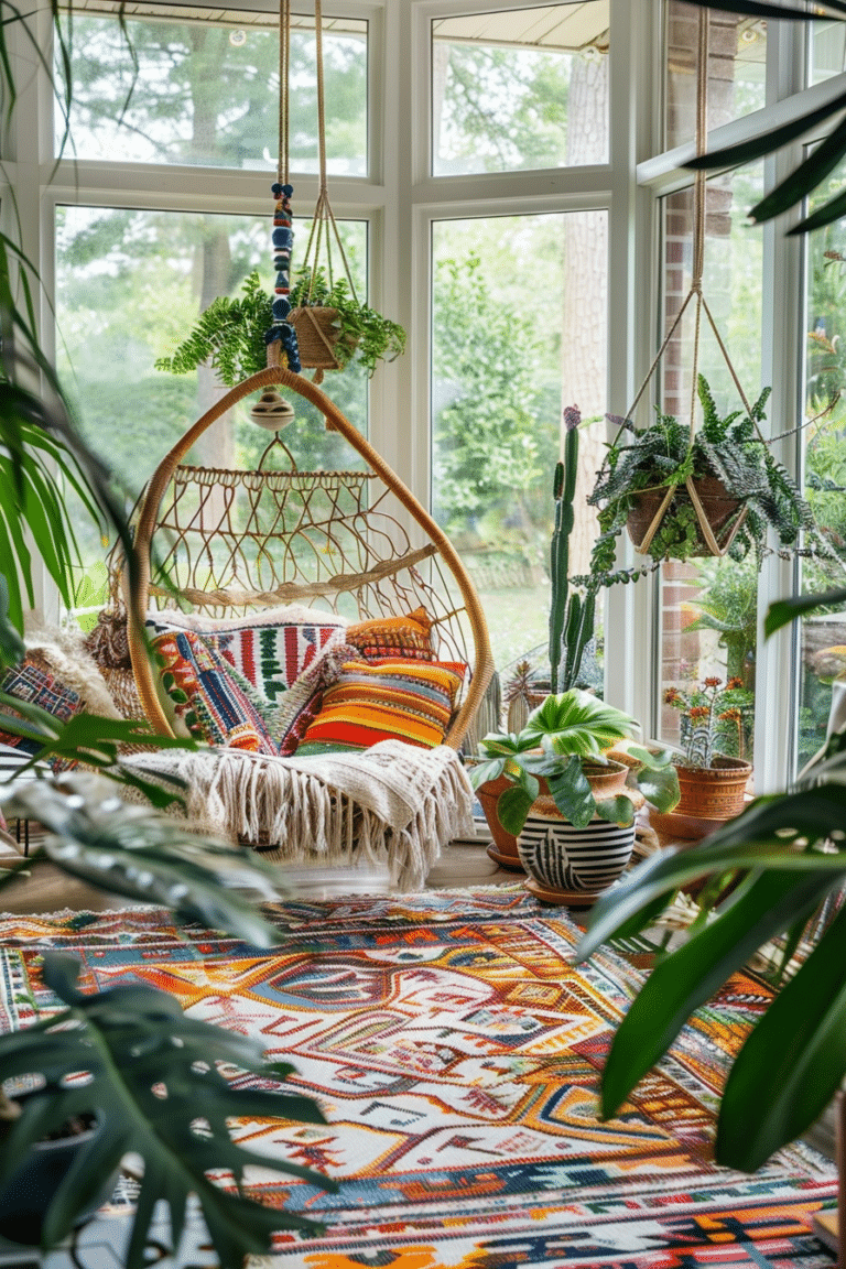 29 Boho Sunroom Ideas To Infuse Your Space With Relaxing Vibes - Learn ...