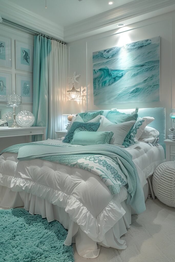 Aqua-Inspired Abode