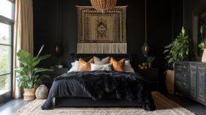 29 Black Boho Bedroom Ideas For Ultimate Elegance - Learn California